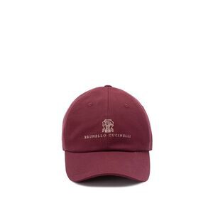 Brunello Cucinelli Men Baseball Cap With Embroidery